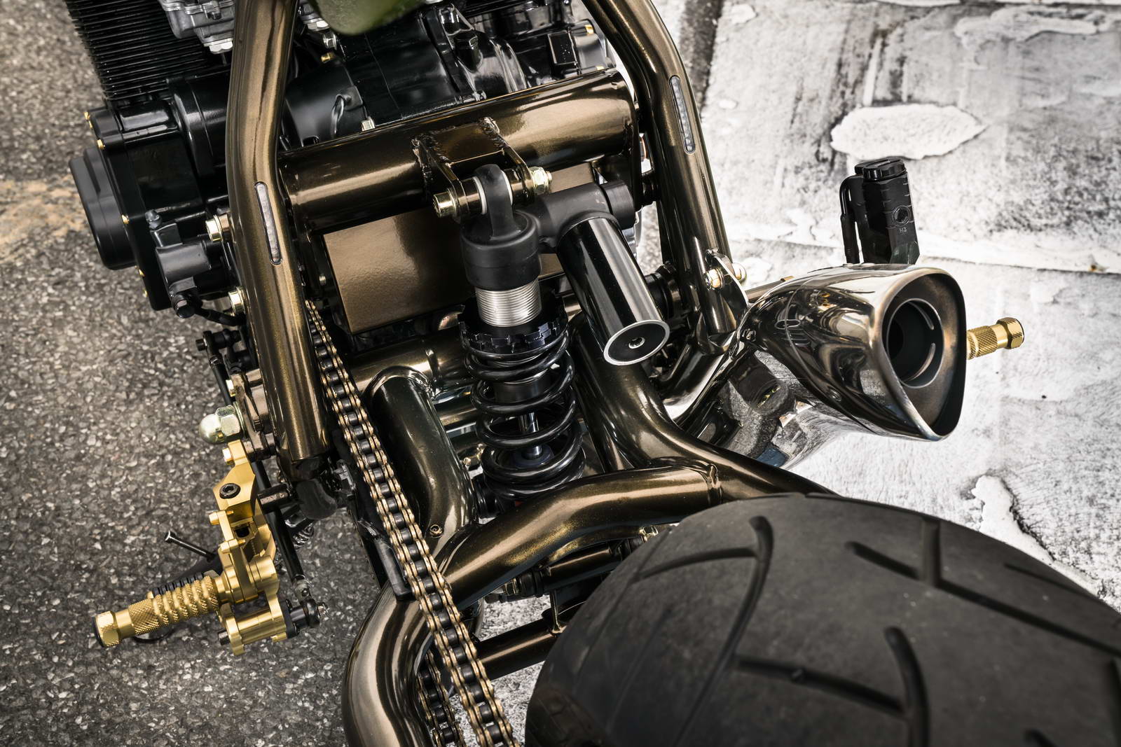 Custom Wolf Dragstyle Kawa GSXR